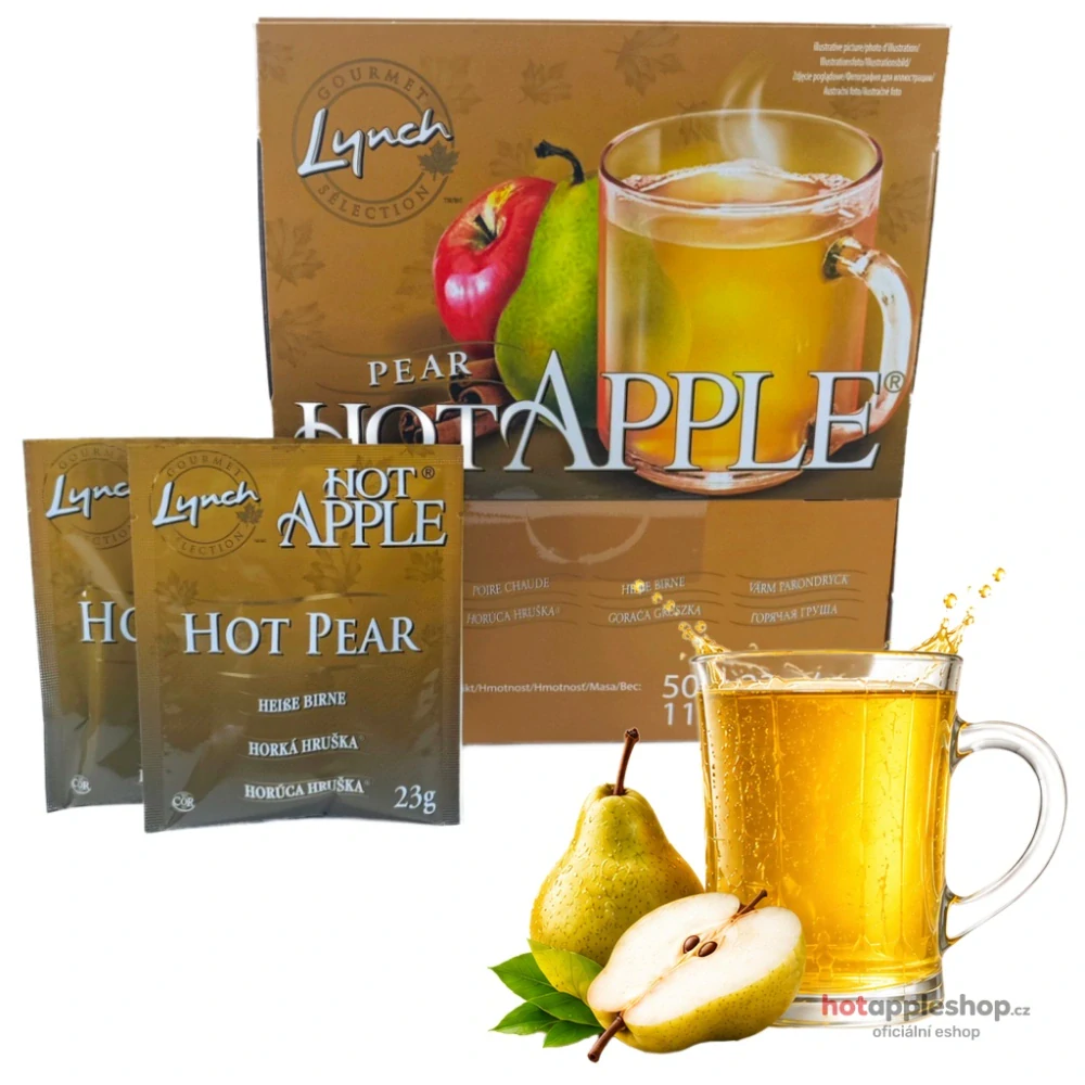 Hot Apple - Horká hruška 50x sáček 23g