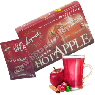 Hot Apple - Horká brusinka sáček 10x23g