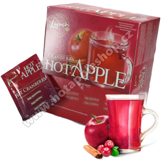 Hot Apple - Horká brusinka 50x sáček 23g